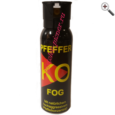 Аэрозольный газовый баллончик PFEFFER KO FOG 100 мл.